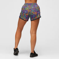 Cosmic Vortex Loose Fit Workout Shorts