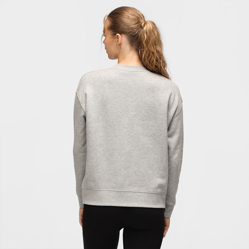 TKB Grey Pastel Zip Sweatshirt