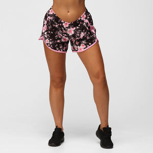 Blossom Noir Loose Fit Workout Shorts