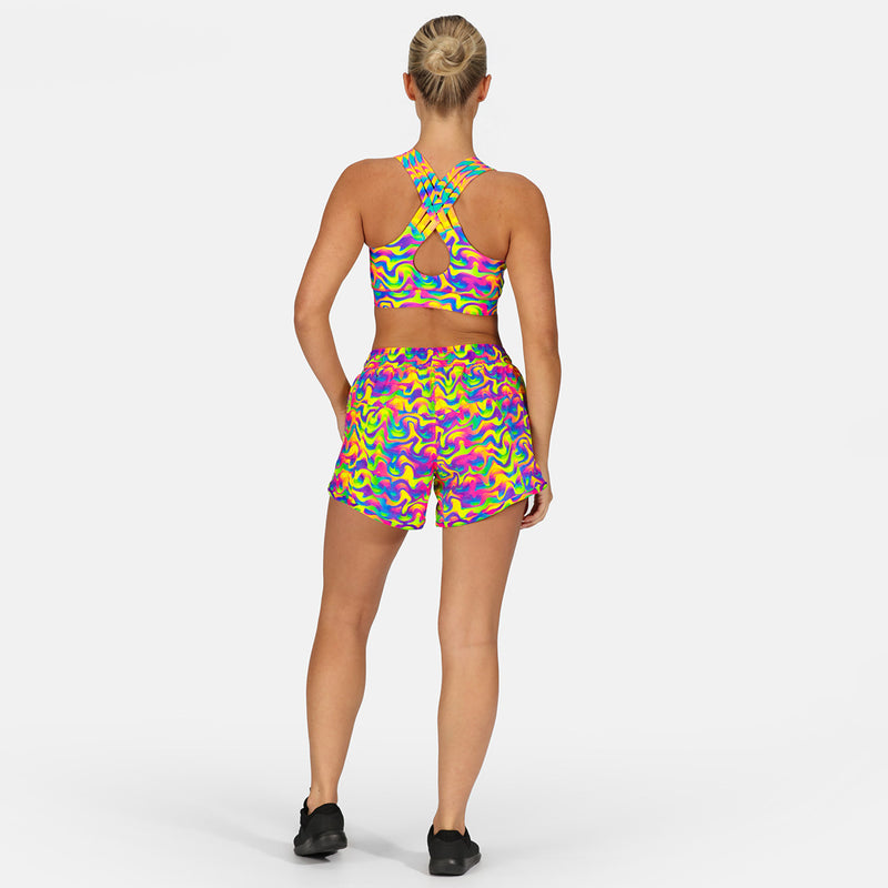 Retro Fever Loose Fit Workout Shorts