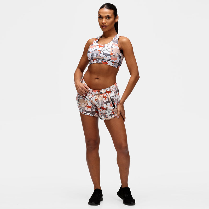Critters Loose Fit Workout Shorts