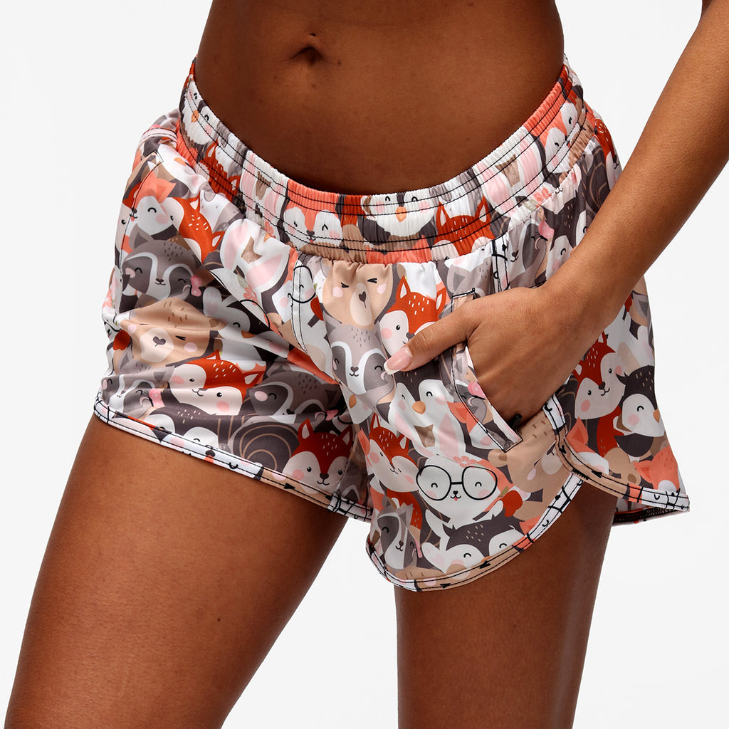 Critters Loose Fit Workout Shorts