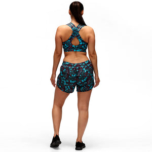 Winter Berries Loose  Fit Workout Shorts