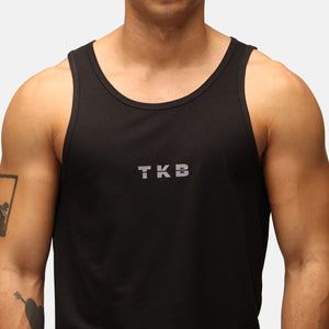 TKB Man Black Tri Blend Vest