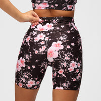 Pantalones cortos para correr Blossom Noir