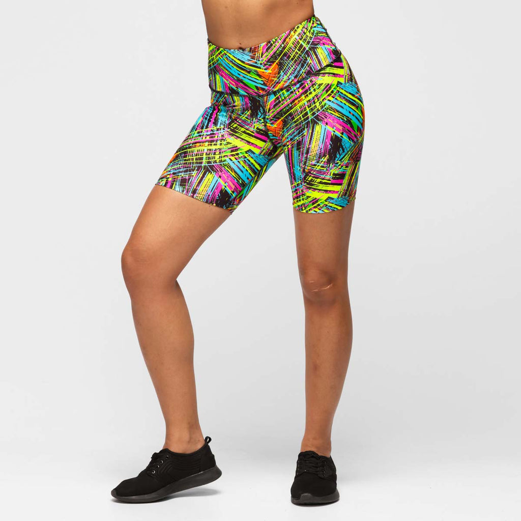 Funky Coloured Women's Gym & Running Shorts
