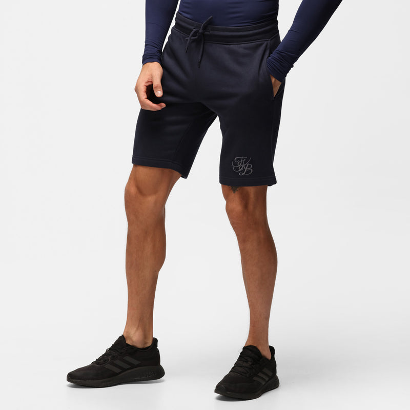 TKB Man Navy Organic Sweat Shorts