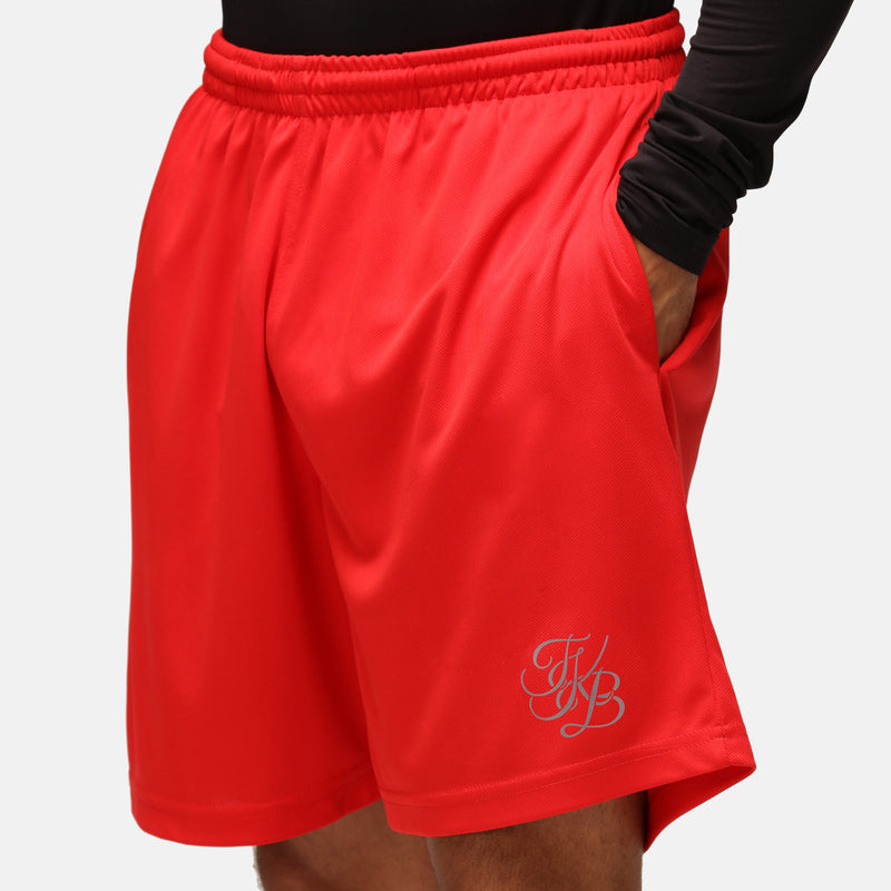 TKB Man Red Training Shorts