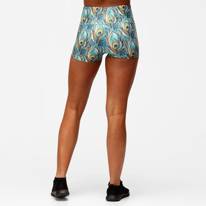 Pretty In Peacock TikiBooty Shorts
