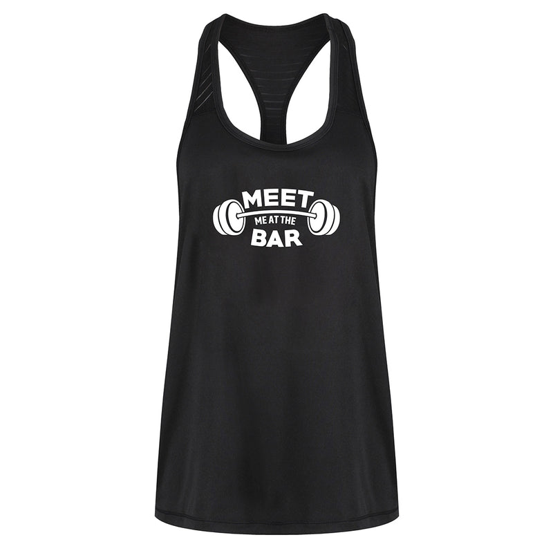 Meet Me At The Bar Mesh Racerback Vest