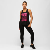 Sweat Is Just Fat Crying Mesh Racerback Vest