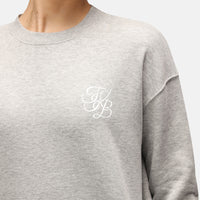 TKB Grey Pastel Zip Sweatshirt