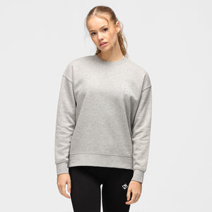 Tkb grå pastel sweatshirt med lynlås