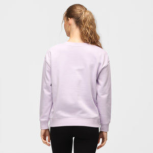 Tkb lilla pastel sweatshirt med lynlås