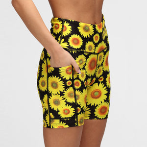 Sunflowers Running Shorts