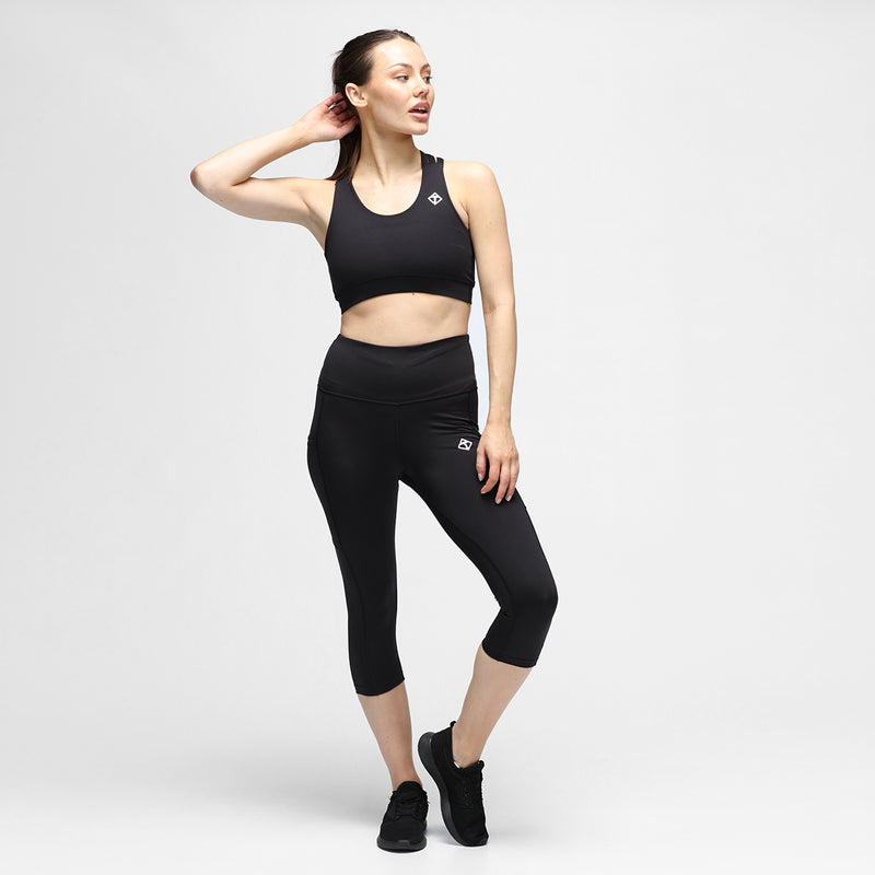 Buy Womens Capri Pants Loose Yoga Pants Workout Cargo Capris Comfy Lounge  Sweatpants Cropped Trousers with Pockets Online at desertcartINDIA