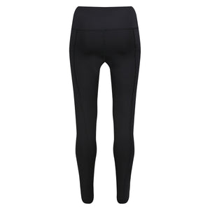 Tikiboo Black Diamond Luxe Pants With Pockets - Back Product View