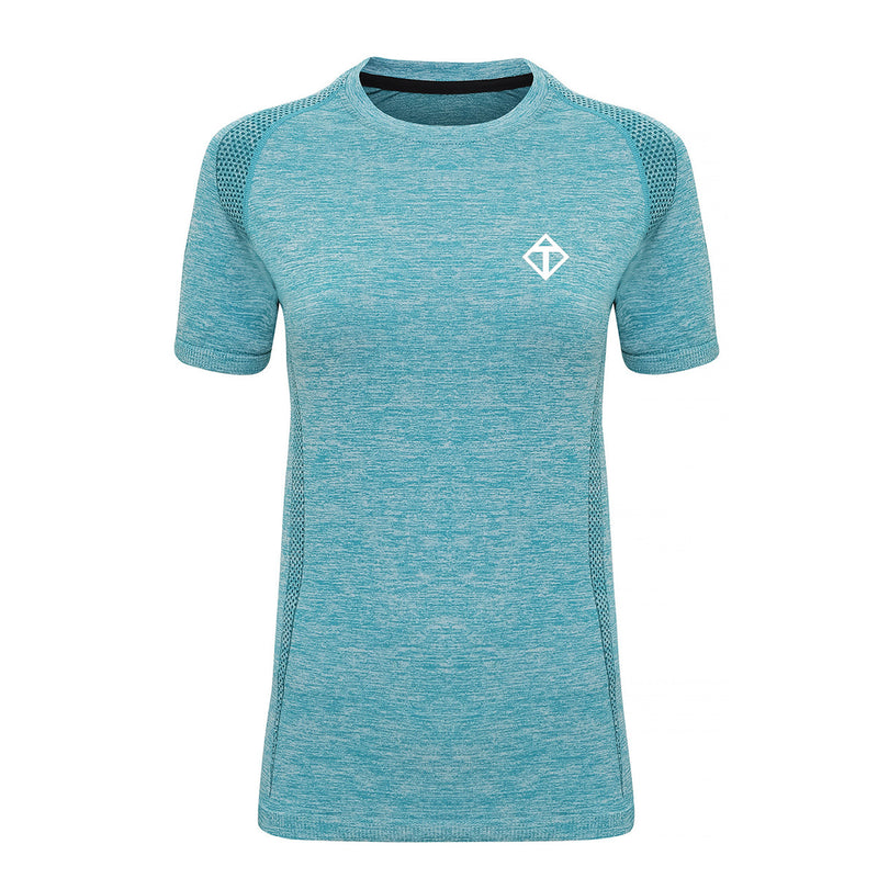 Turquoise Seamless T-Shirt