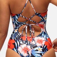 Hibiscus Haven Crossover Swimsuit