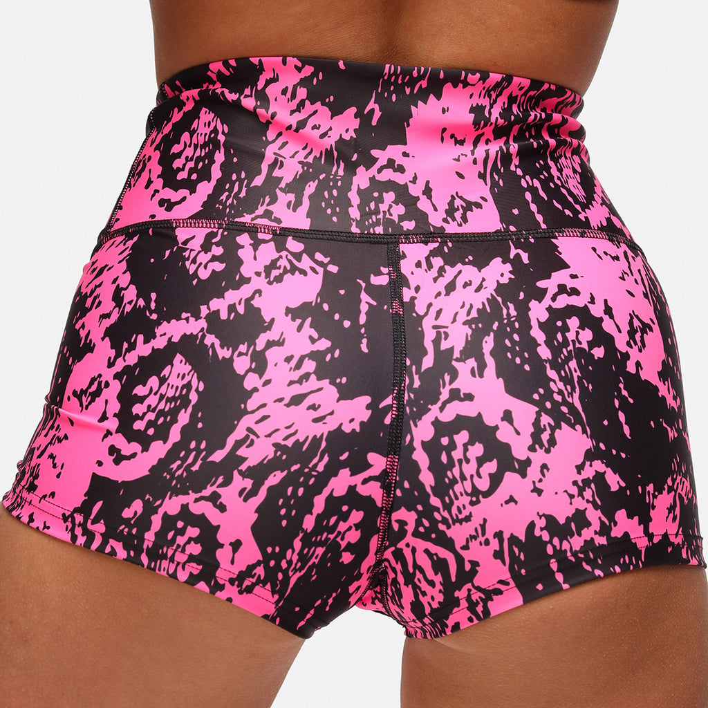 Pink Python TikiBooty Shorts