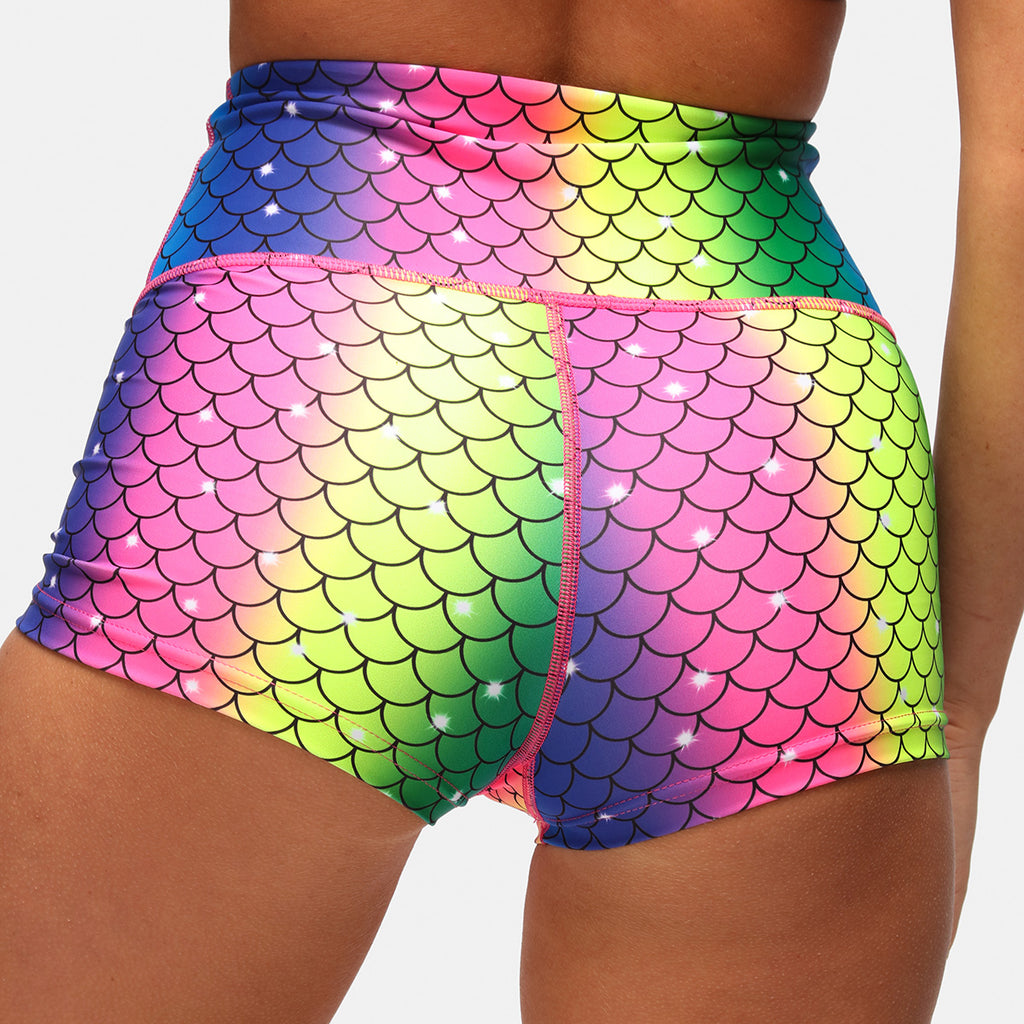 Rainbow Reef TikiBooty Shorts