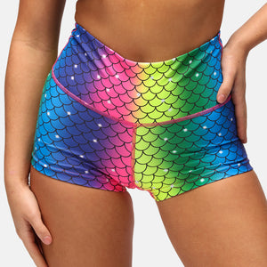 Rainbow Reef TikiBooty Shorts
