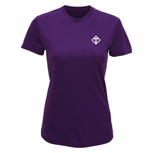 Purple Diamond Ladies Technical T-Shirt
