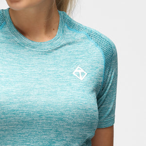 Turquoise Seamless T-Shirt