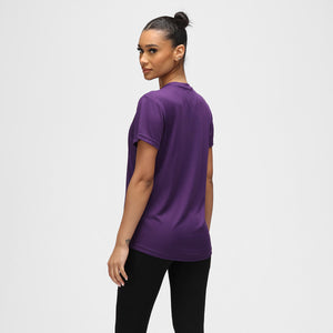 T-shirt technique femme diamant violet