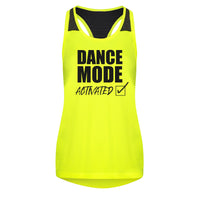 Dance Mode Mesh Racerback Vest