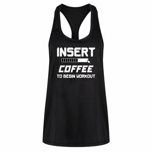 Insert Coffee Mesh Racerback Vest