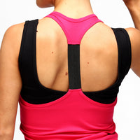 Pink Performance Strap Back Vest